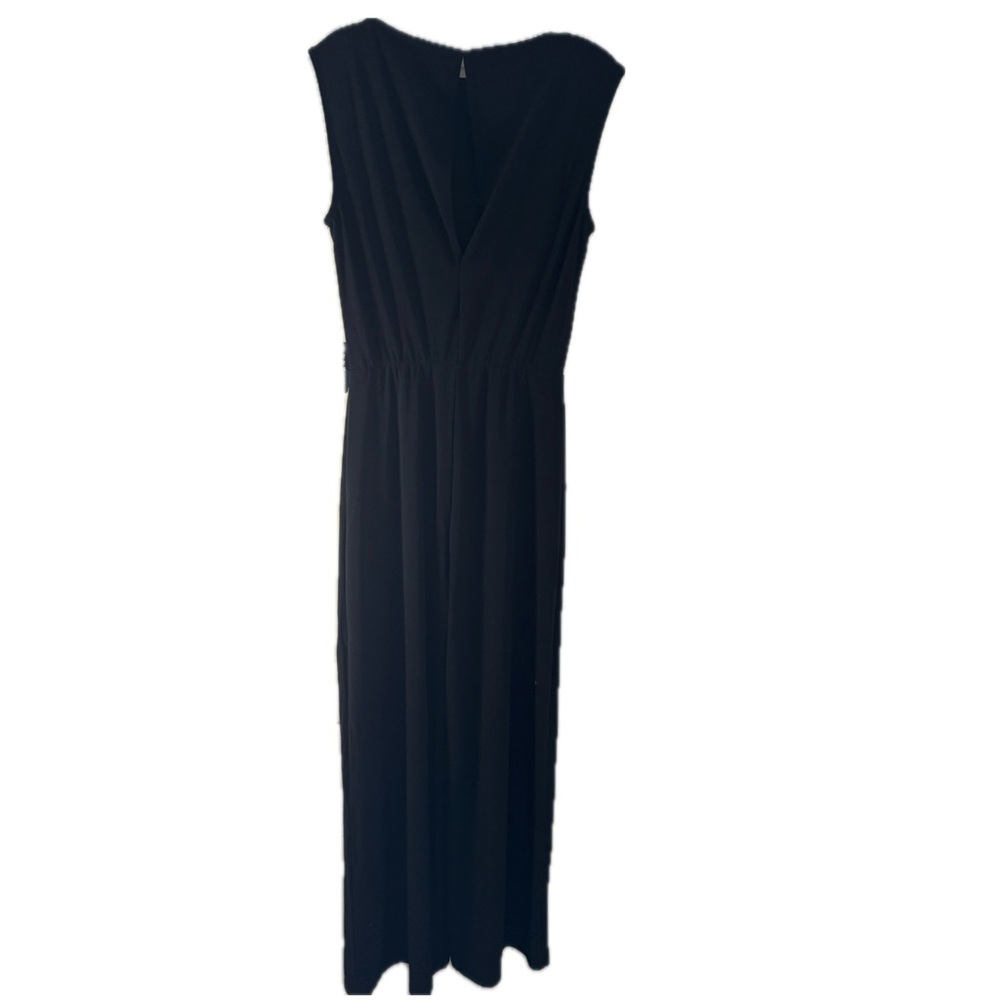 Elegant Black Sleeveless Jumpsuit